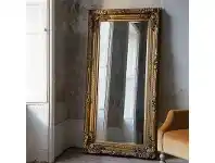 LivingStyles Celyn Leaner Mirror, 176cm, Gold offer