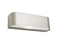 LivingStyles Benson Metal Wall Sconce - Silver offer