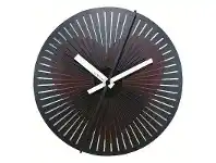 LivingStyles NeXtime Motion Heart Metal Round Wall Clock offer