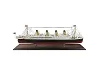 LivingStyles Handcrafted Wooden Titanic Ship Model offer