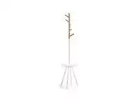 Barnet Wooden Coat Hanger - White