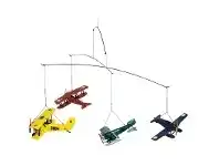 LivingStyles 1920 Vintage Airplane Flight Mobile Decor offer