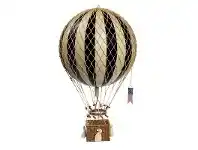 LivingStyles Royal Aero Hot Air Balloon Model, Black offer