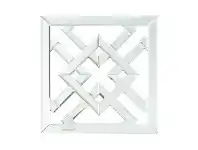 LivingStyles Achim Rhombus Pattern Mirrored Wall Art offer