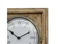 Traveller Timber Frame World Wall Clock