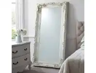 LivingStyles celyn Leaner Mirror, 176cm, Cream offer