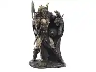 LivingStyles Veronese Cold Cast Bronze Coated Norse Mythology Figurine, Loki offer