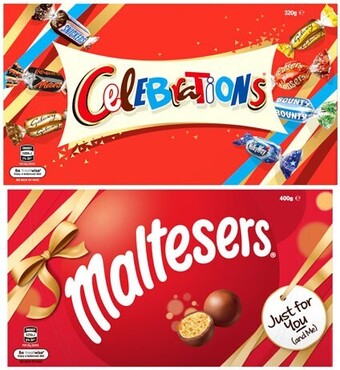 BIG W Mars Assorted Giftboxes 320g-400g offer