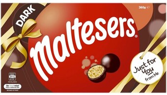 BIG W Maltesers Dark Gift Box 360g offer