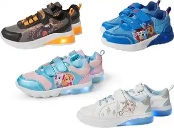BIG W Frozen, Hot Wheels or Paw Patrol Light Up Joggers offer