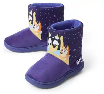 Bluey Slipper Boots - Blue