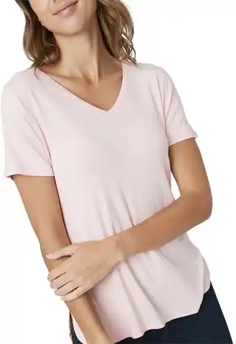 BIG W Brilliant Basics Womens Relaxed Tee - Pink offer