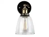 LivingStyles Bettina Glass Bell Shade Wall Sconce offer
