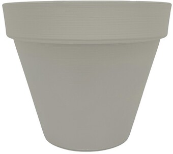 BIG W Brunnings Balsam Plastic Pot 24cm - Taupe offer