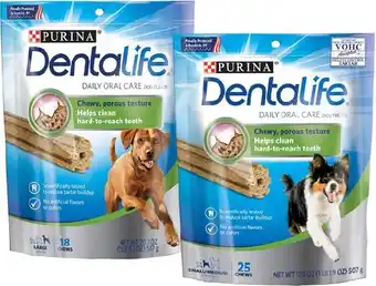 BIG W Dentalife Dog Chew Treat Varieties offer