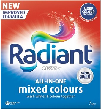 BIG W Radiant Mixed Colour Laundry Powder 7kg offer