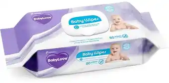 BIG W Babylove 80-Pack Baby Wipes offer