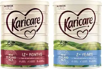 BIG W Karicare Stage 3 & 4 Formula 900g* offer