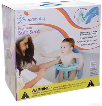 BIG W Dreambaby Premium Bath Seat - Blue/Aqua offer