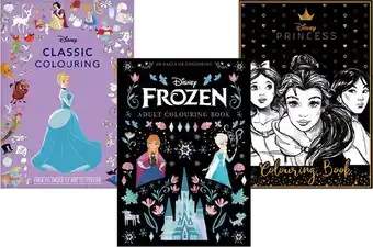 BIG W Disney Coloring Books offer