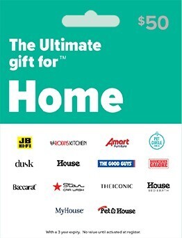 BIG W Ultimate Home $50 Gift Card offer