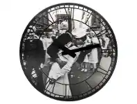 LivingStyles Nextime Kiss Me In New York Round Wall Clock offer