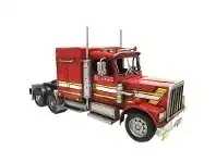 LivingStyles Boutica Handmade Tin Vehicle Model - King Hauler Truck offer
