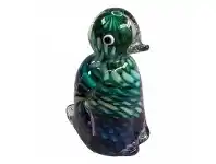 Hand Made Glass Art Figurine - Penguin C