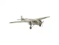 1930s Ford Trimotor Airplane Aluminium Scale Model