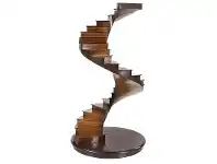 LivingStyles Handcrafted Solid Timber Spiral Stairs Model offer