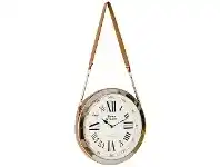 LivingStyles Fornelli Metal Round Hanging Wall Clock, 25cm offer