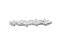LivingStyles Kona 4 Piece Concrete Puzzle Tealight Holder Set, Distressed White offer