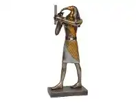 LivingStyles Veronese Cold Cast Bronze Coated Egyptian Mythology Figurine, Standing Thoth offer
