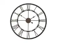 LivingStyles Iron Clock 68cm offer