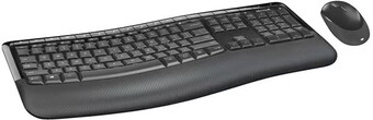Officeworks Microsoft Wireless Comfort Desktop Keyboard and Mouse Combo 5050 offer