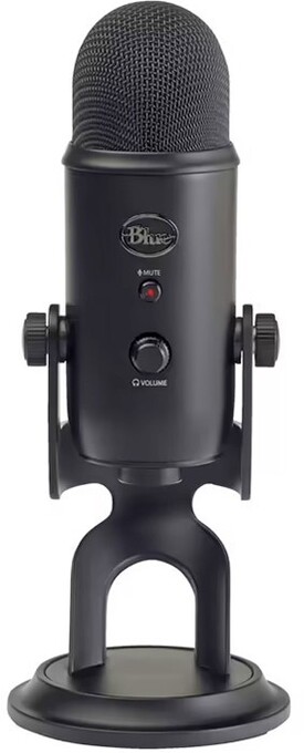 Officeworks Blue Yeti USB Microphone - Black offer