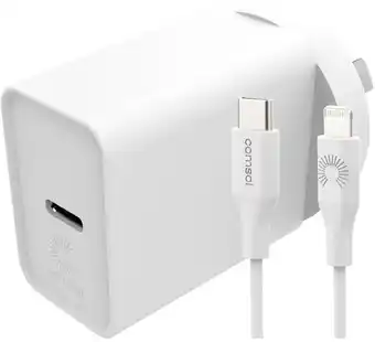 Officeworks Comsol 20W Fast Charge Kit for iPhone or iPad offer