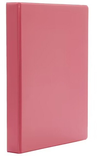 Officeworks J.Burrows A4 2 D-Ring 25mm Binder - Pink offer