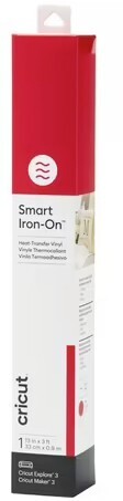Officeworks Cricut Smart Iron-On 13 x 36" - Red offer