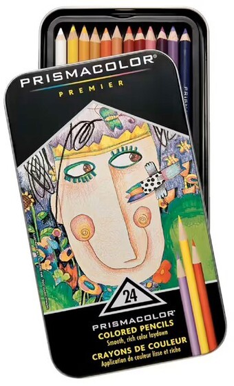 Prismacolor 24 Pack Colour Pencils