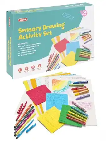 Officeworks Kadink Sensory Drawing Set offer