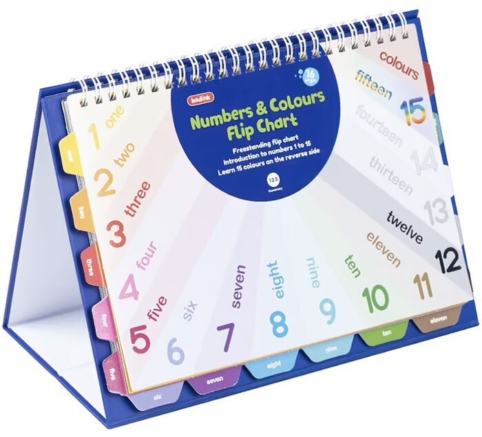 Kadink Numbers & Colours Flip Chart offer at Officeworks