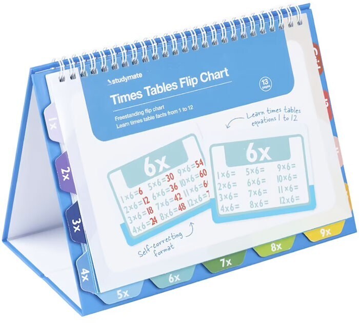 Studymate Times Tables Flip Chart offer at Officeworks