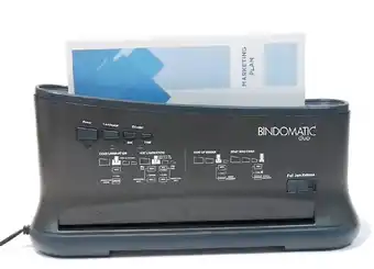 Officeworks Bindomatic Duo Thermal Binder and Laminating Machine offer