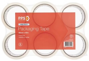 Officeworks PPS 6 Pack Packaging Tape offer