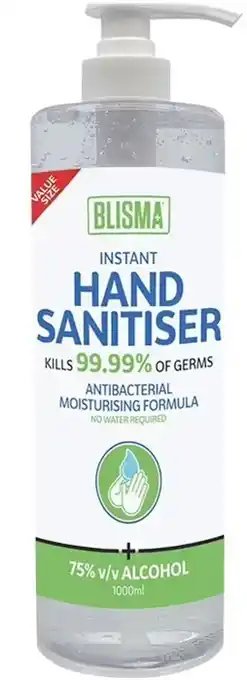 Officeworks Blisma Hand Sanitiser 1L offer