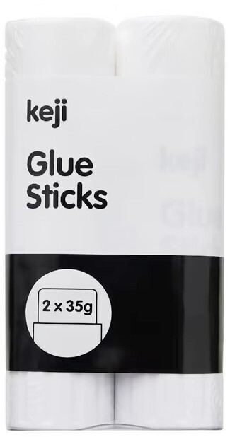 Keji 2 Pack Glue Sticks 35g