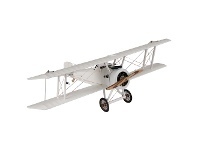 Sopwith Camel Airplane Scale Model, Small, Off White