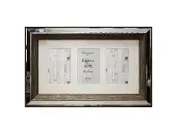 LivingStyles Cooper 3 Aperture Collage Photo Frame, 4x6" offer