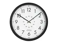 LivingStyles Wharton Round Metal Wall Clock, 38cm offer